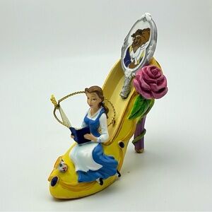 Retired Disney Belle “Dare to Dream” Bradford Exchange Holiday Ornament